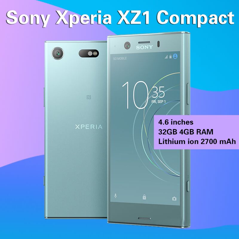 Sony/Sony Xperia XZ1 Compact dual 4G small screen Japanese original  second-hand mobile phone eight-core 4K screen Shopee Philippines