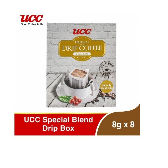 UCC Personal Drip Coffee 8x8g SPECIAL Blend | Shopee Philippines