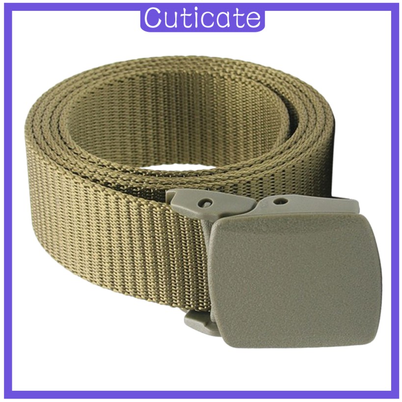 tactical webbing belt