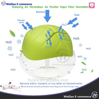 Watering Air Revitalisor Air Purifier Hepa Filter Humidifier | Shopee