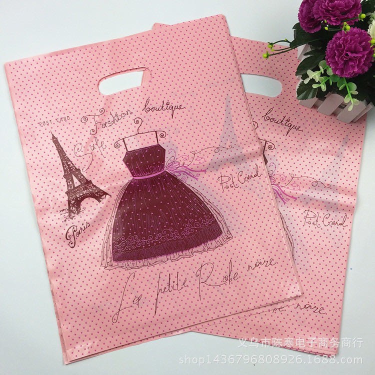 Printed Plastic 100pcs Per Pack Gift Plastic /Bags Shopee Philippines