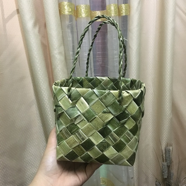 Mini Bayong Bag/Pandan Bag/Native Bag Handmande Shopee Philippines