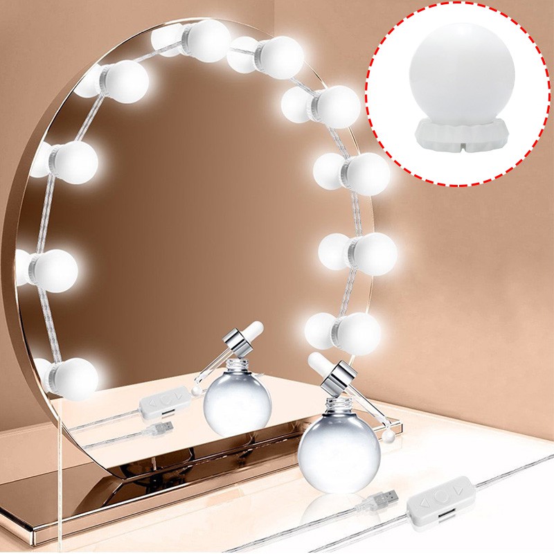 LED Bulb Makeup Vanity Mirror Lights 