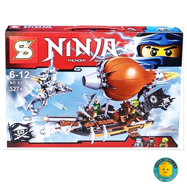 ninjago raid zeppelin