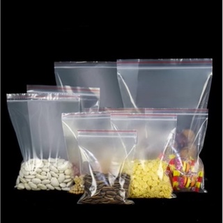 YCH Transparent ziplock packaging bag clear plastic bag (100pcs) #5