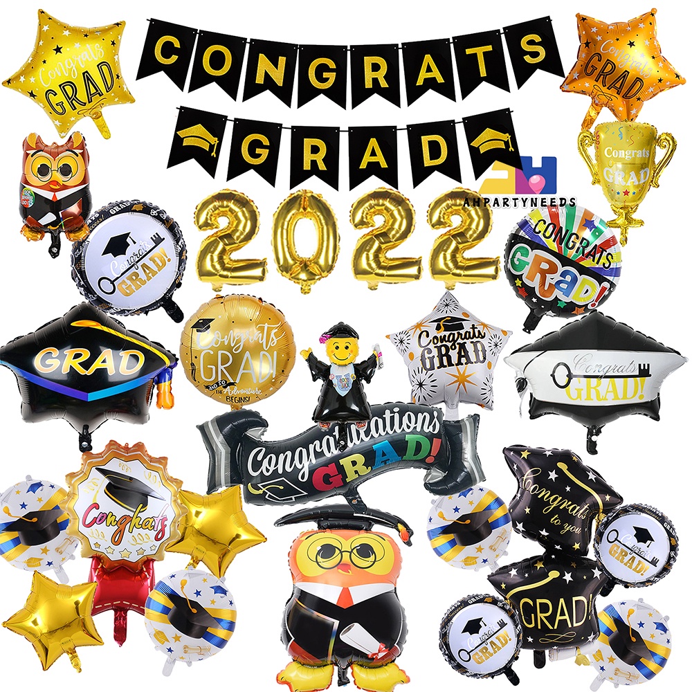 2022 Graduation Theme Party Balloons Banner Decor Graduation Day Background  Decoration supplies | Shopee Philippines