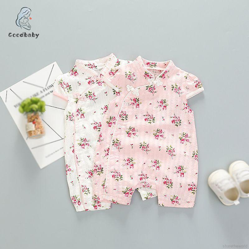 baby cheongsam romper