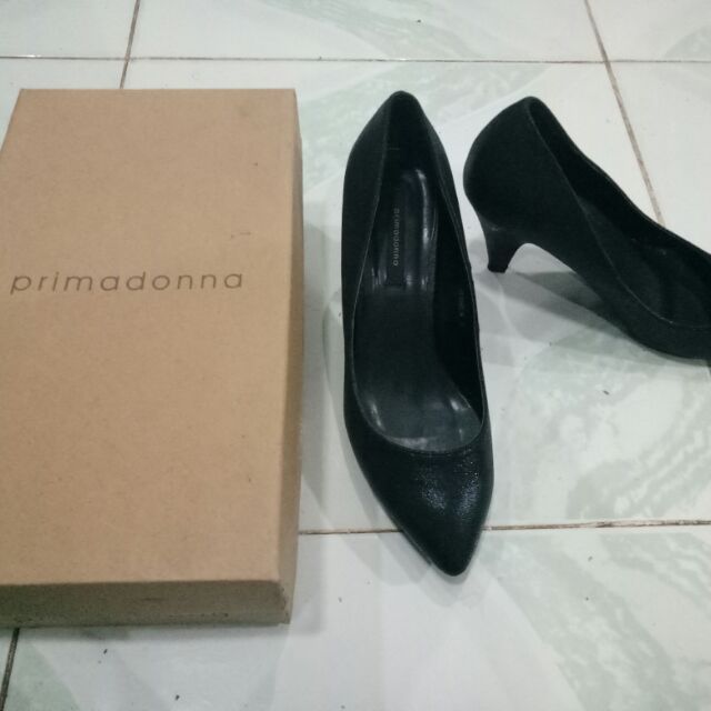 Primadonna Black Heels Shoes Shopee Philippines