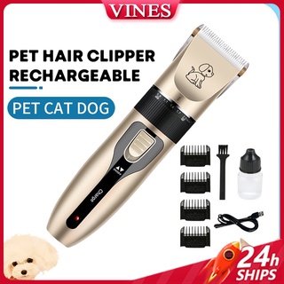 Rechargeable Dog razor Shaver Clippers Cordless Electric Quiet Hair Clipper Set for Dogs Cats Pet