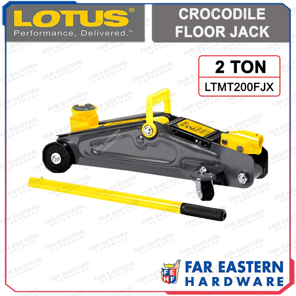 LOTUS Crocodile Floor Garage Jack 2 Ton LTMT200FJX 2T LTHT Shopee