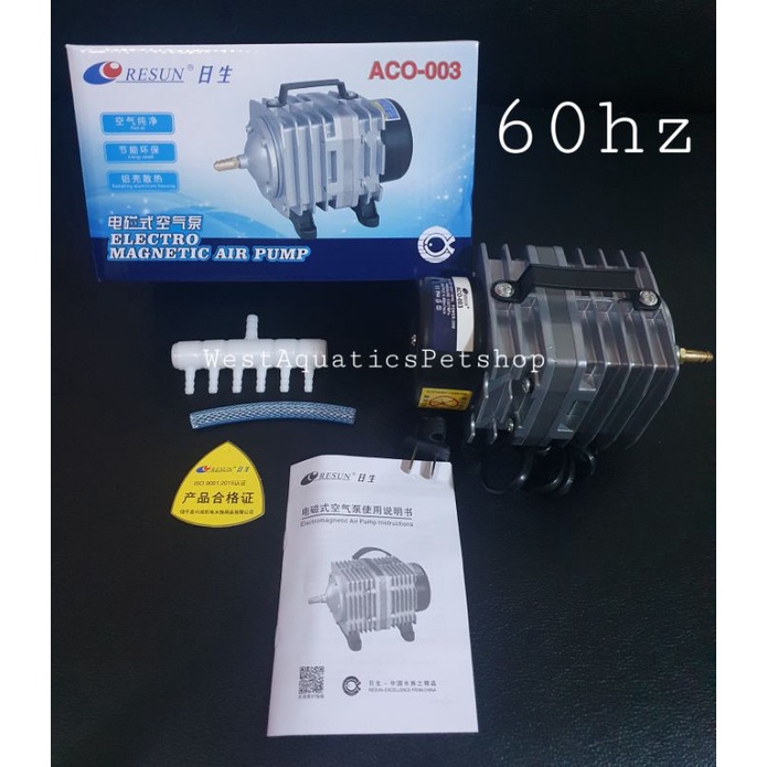 RESUN ACO 003 Electro Air Pump Compressor 60hz (ORIGINAL