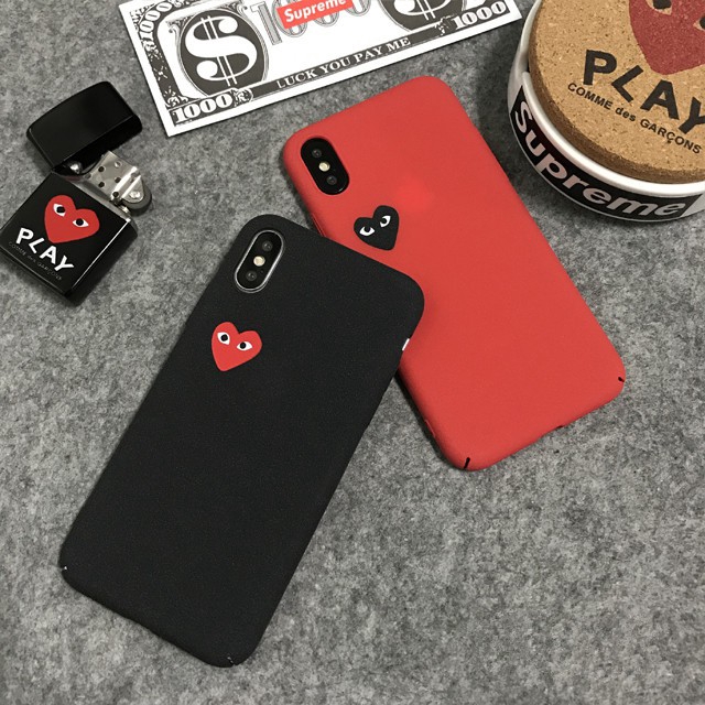 cdg play phone case