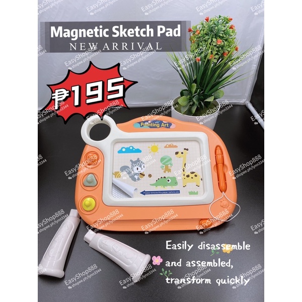 sketchpad drawing board Kids Painting Art W/Stand