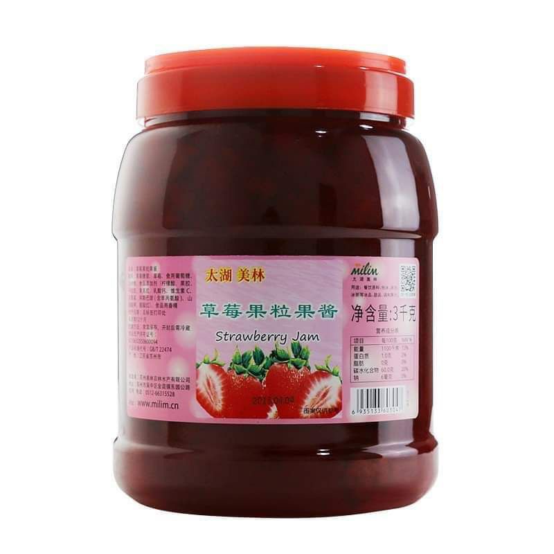 Milin Strawberry Jam 3kg Shopee Philippines