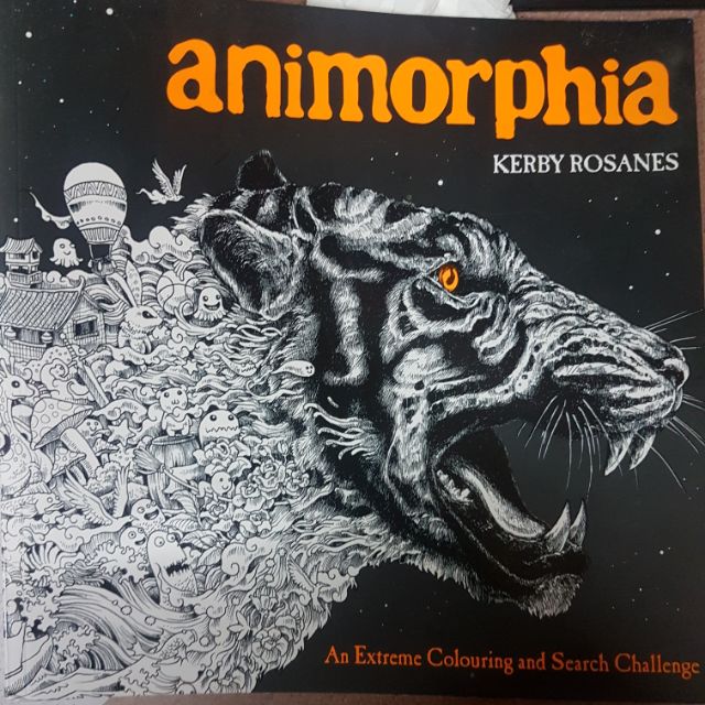 Animorphia Coloring Book For Adults Shopee Philippines