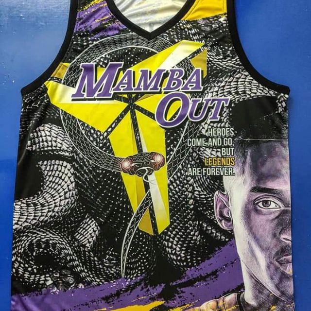 kobe bryant jersey tribute