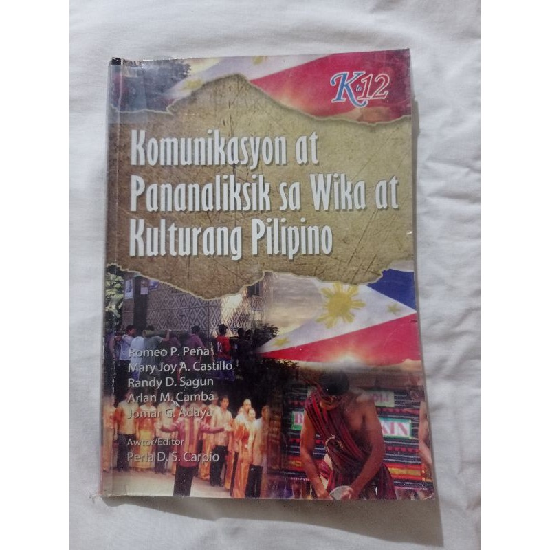 Komunikasyon At Pananaliksik Sa Wika At Kulturang Pilipino Shopee Philippines 2249