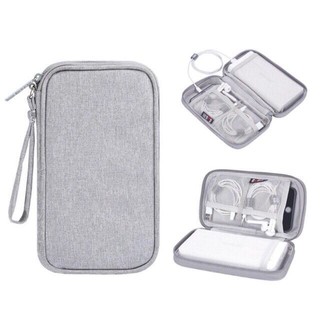 Ewa Durable Polyester Power Bank Pouch Storage Bag Mini Protable Travel Protective Carrying Case