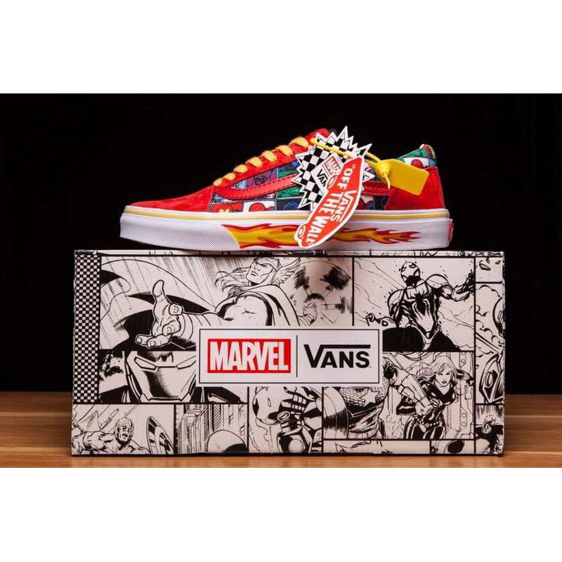 vans marvel iron man