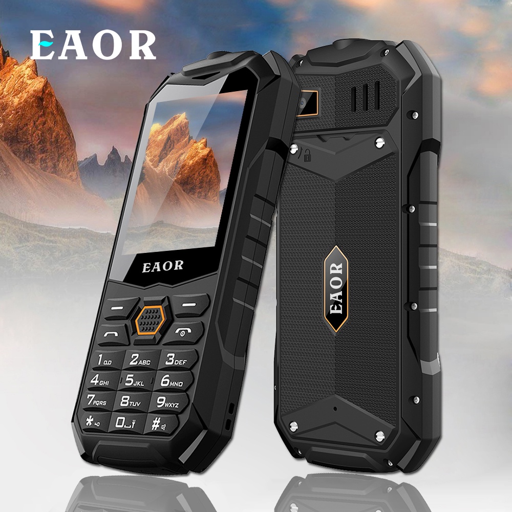 EAOR Slim Keypad Phones Rugged Phone IP68 Waterproof Shockproof Feature