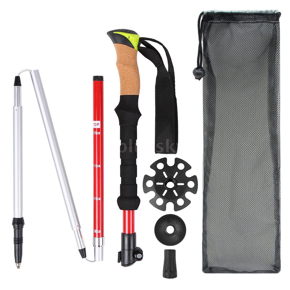 collapsible walking pole