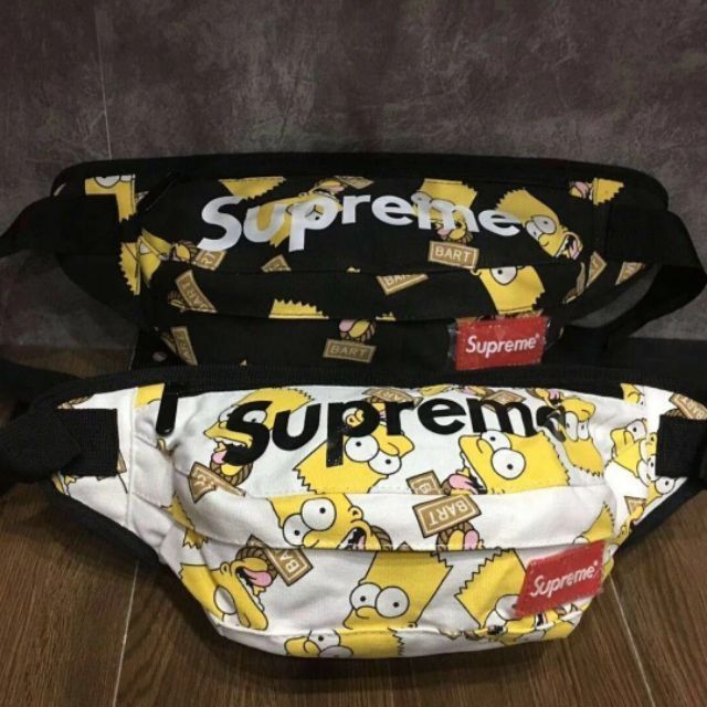 bart simpson supreme fanny pack