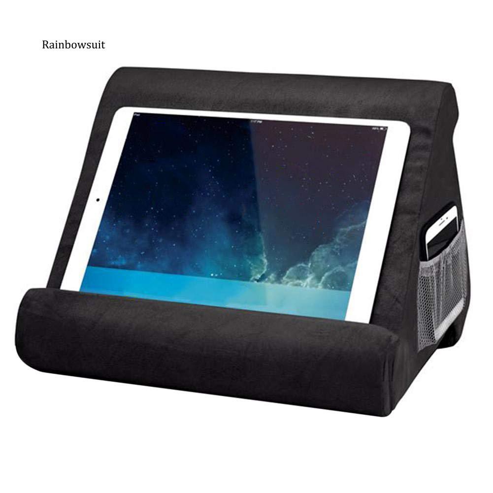 Rb Soft Triangular Tablet Stand Holder Pillow Book Phone Support