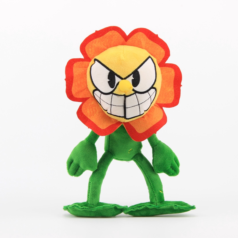 cuphead cagney carnation plush