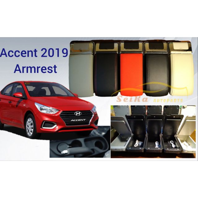 Hyundai Accent Armrest 2019 (New) Shopee Philippines