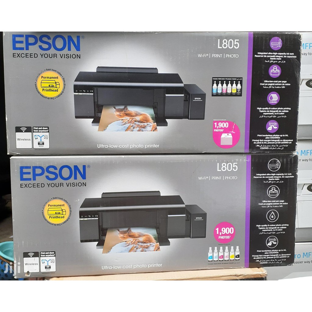 Epson L805 Wi Fi Photo Ink Tank Printer Shopee Philippines 7929