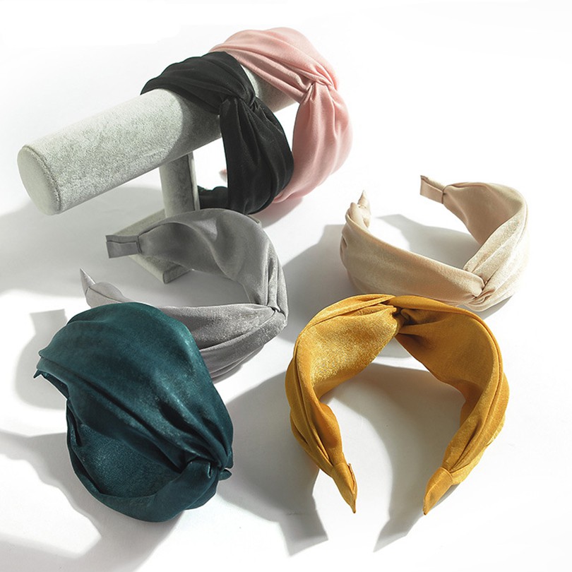 Korean Fabric Widebrimmed Headband Ladies Korean Headband Shopee