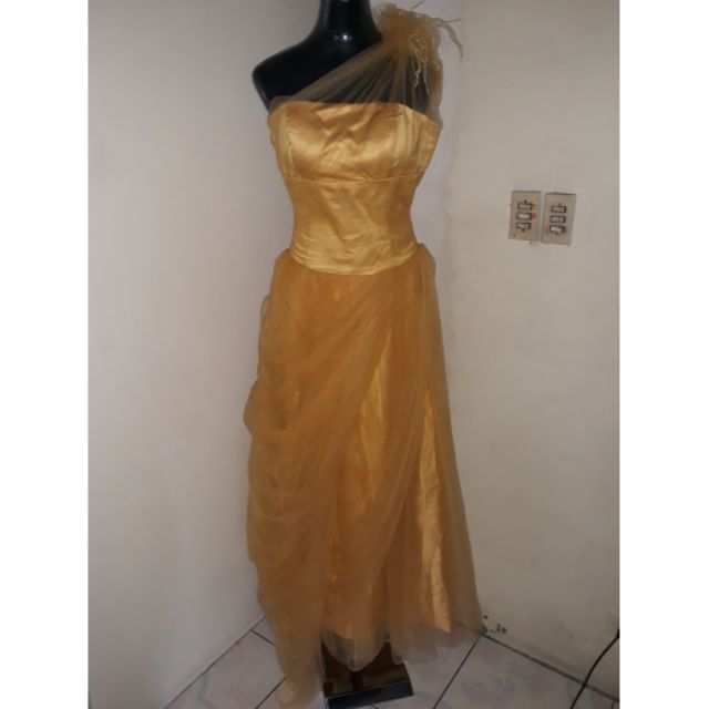 dress yellow gold