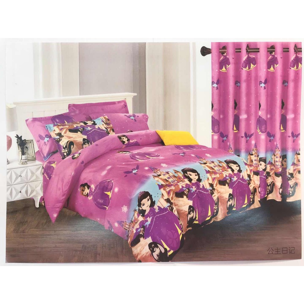 New Sofia The First Princess 4 In 1 Bed Sheet Set