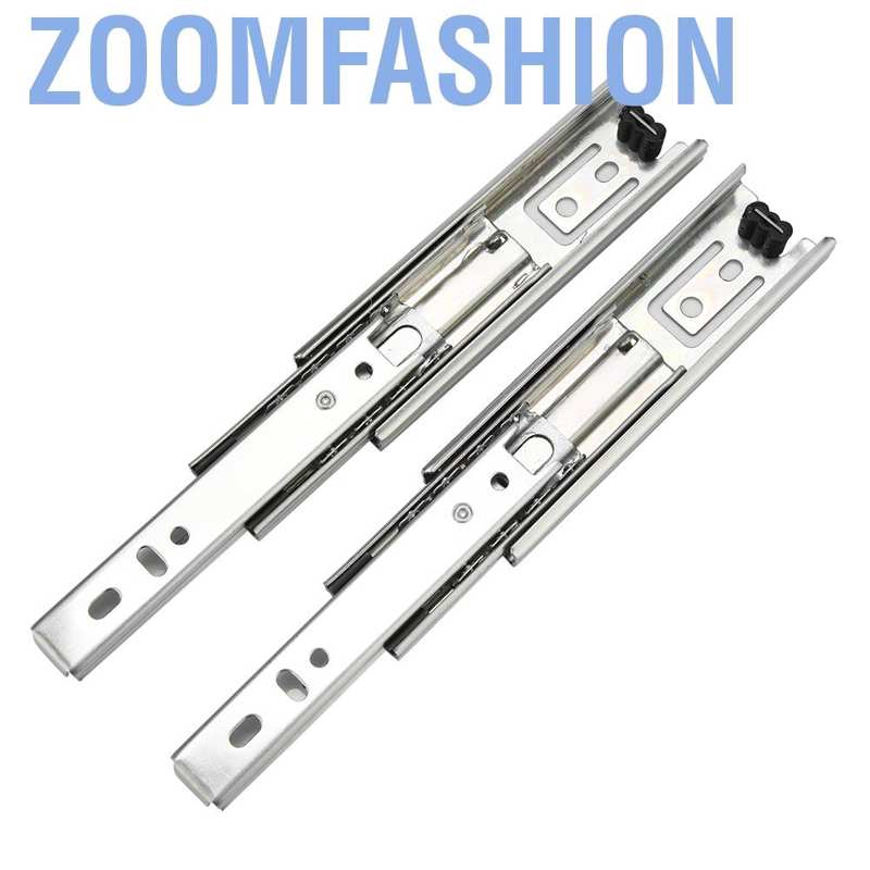 Zoomfashion 2pcs 5in Mini Short Drawer Slides Furniture Guide Rail