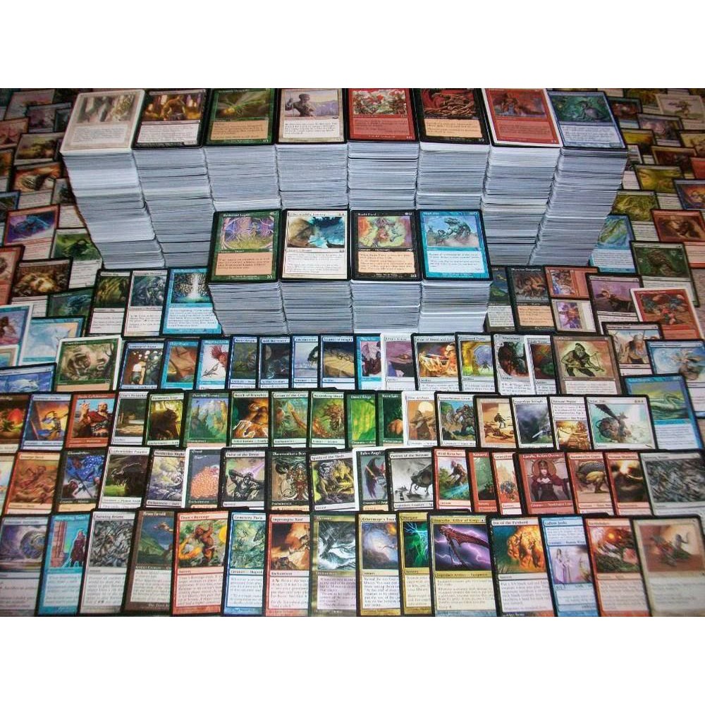 Random MtG Magic cards Collection 500 GREEN Commons and Uncommons