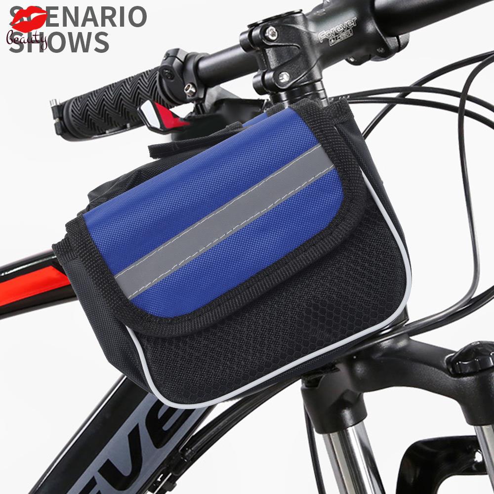 Waterproof Bicycle Front Tube Bag Durable Handlebar Pack Cycling High Capacity Storage Pocket Frame Holder Bycicle Accessories Bicycle Bags Panniers Aliexpress