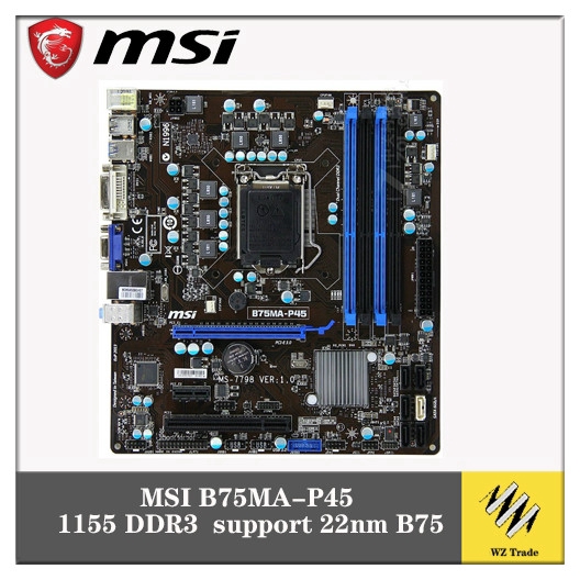 Msi b75ma p45 разгон