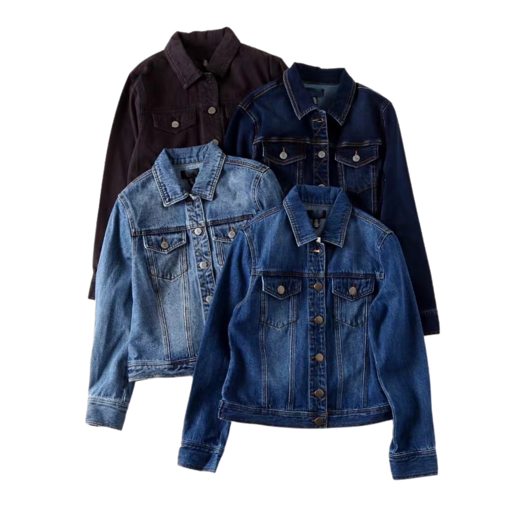 Casual Denim Jacket Free Size S-3XL High Quality | WILLING PH | Shopee  Philippines