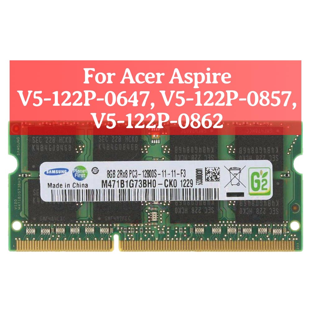 COD 8GB (1X8GB) RAM Memory For Acer Aspire V5-122P-0647, V5-122P-0857,  V5-122P-0862 Upgrade computer ED38