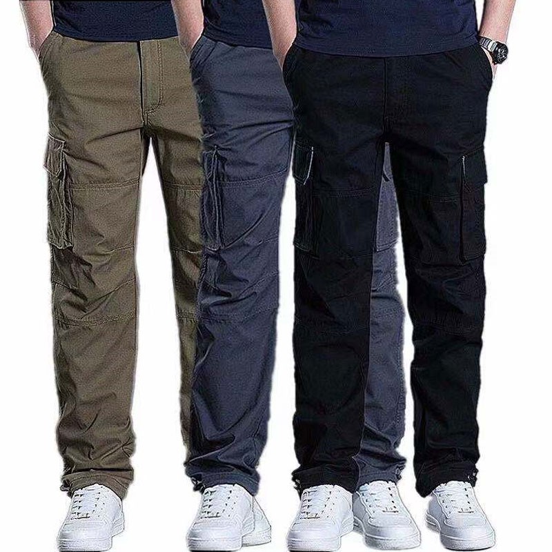 F&F Classic Cargo Pants Six Pocket For Men’s | Shopee Philippines