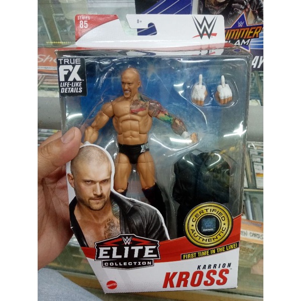WWE - Elite Collection, Personaggio di Karrion Kross Articolato con Accessori, da Collezione, Giocattolo per Bambini 8+ Anni, HDF23