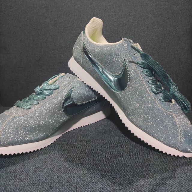 nike cortez glitter