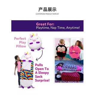 AIC Happy Nappers Sleeping Bag Kids Boys Girl Play Pillow #5