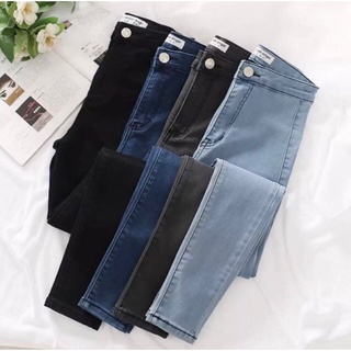 Qiao Li Jeans Jeans Pants Explosion Style Waist Stretchable for women size 25-32 cod