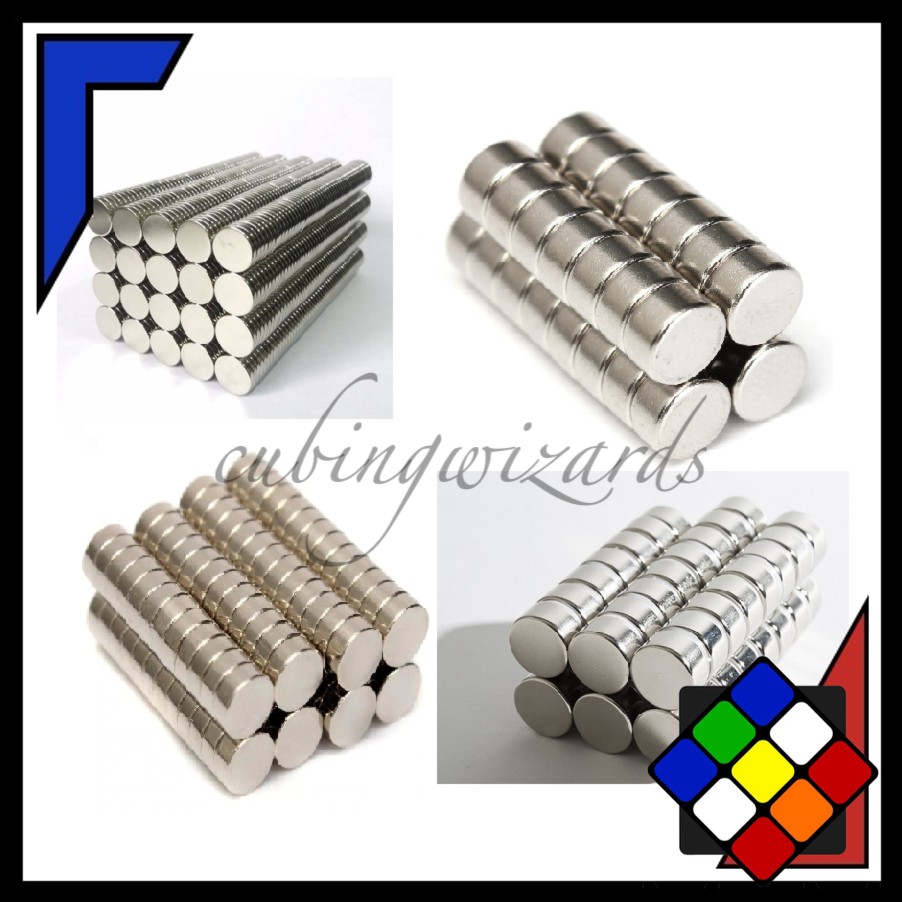 Neodymium Disc 50 pieces per set Shopee Philippines