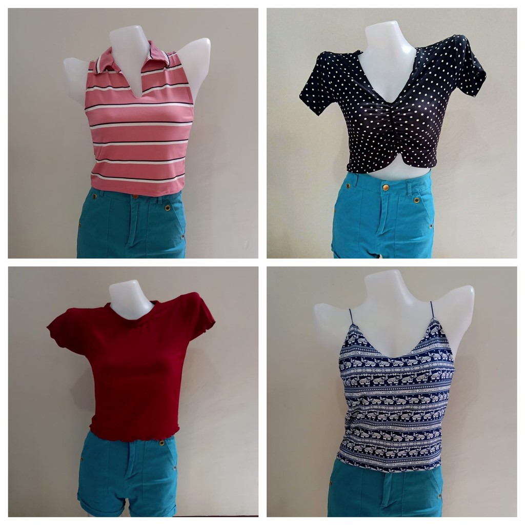 Assorted Tops New Shopee Philippines
