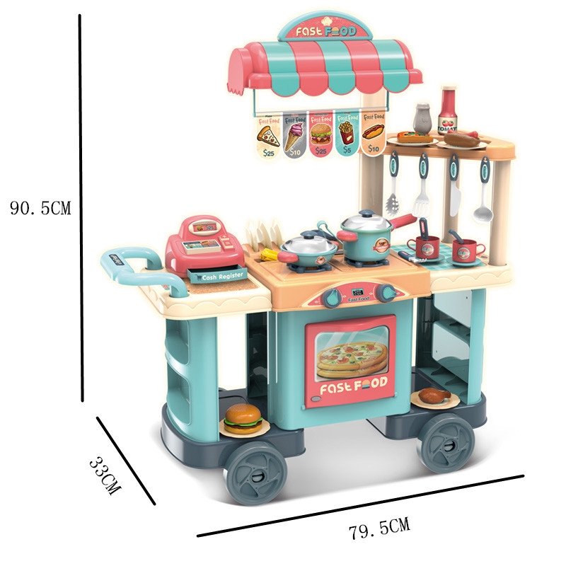 toy kitchen in store