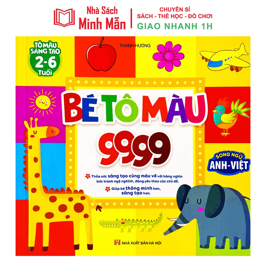 Books - Children coloring 9999 Vietnamese bilingual for children 2-6 ...