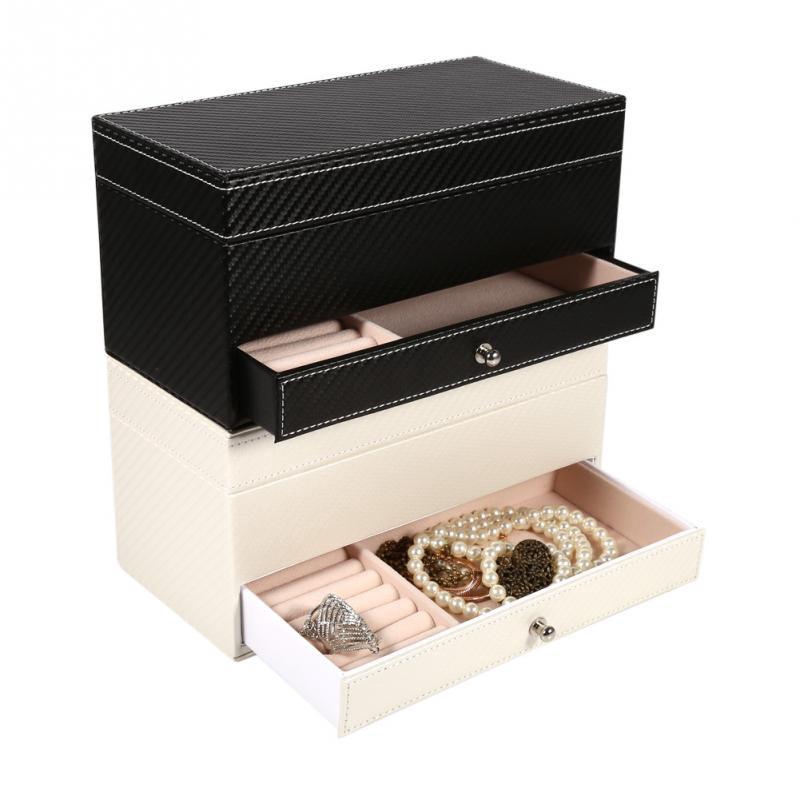 High Grade 4 Slot Leather Watch Storage Drawer Container Shopee