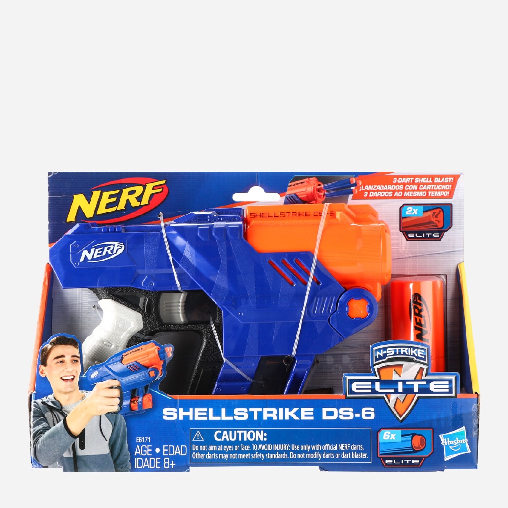 nerf elite shell strike ds 6